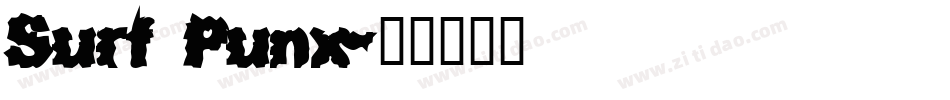 Surf Punx字体转换
